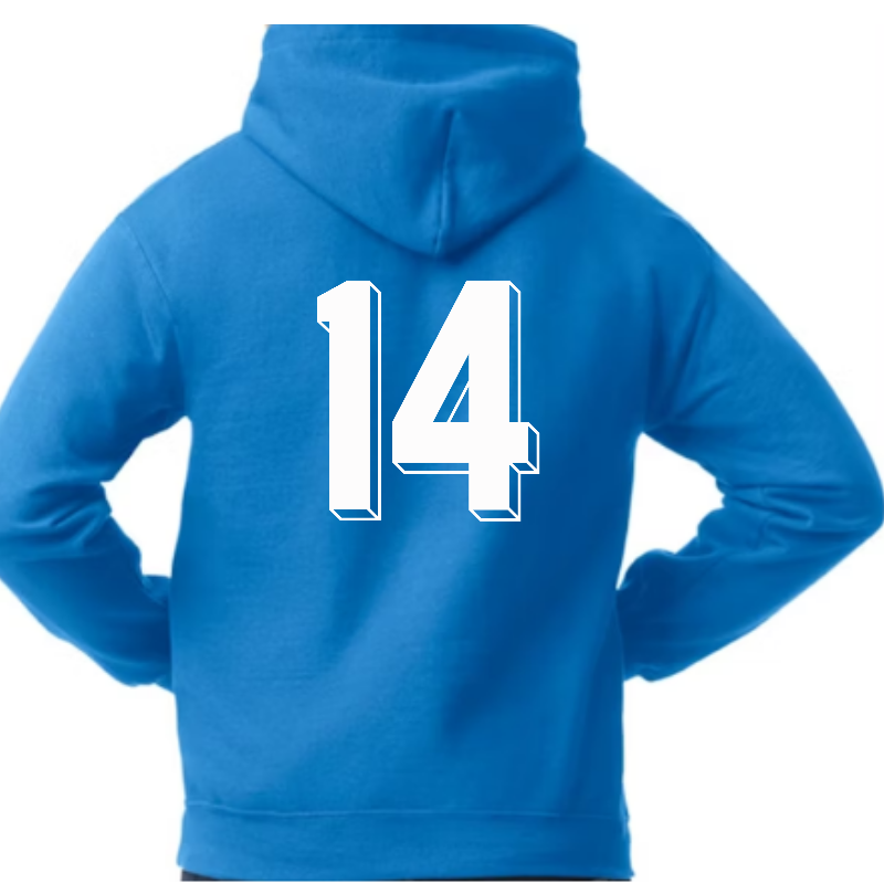 BSSHS Baseball Jaguar Mom Royal Blue Hoodie - Thumbnail (Preview) 2