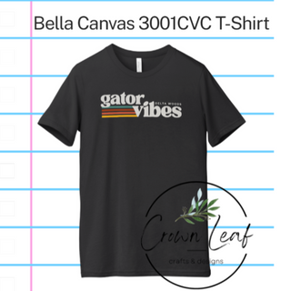 gator vibes Delta Woods on Black