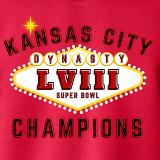 Kansas City LVIII Champions [Red Gildan Softstyle Tee, Crewneck Sweatshirt or Hoodie] - Thumbnail 2