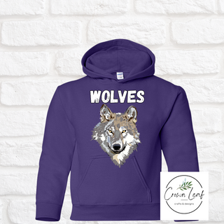 Wolves Purple Youth Options