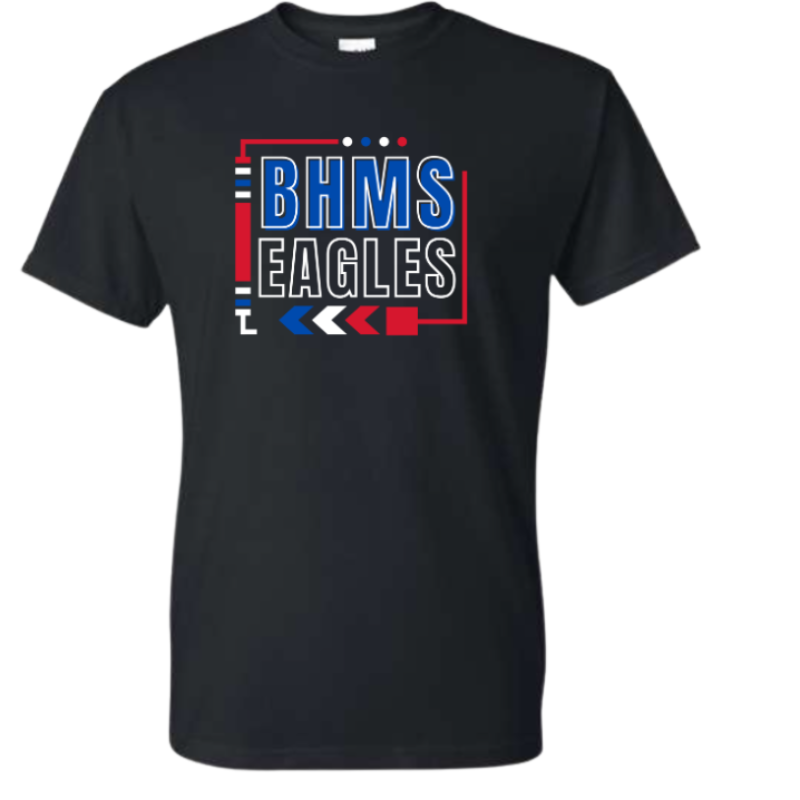 BHMS Eagles Red, White, Blue Arrows
