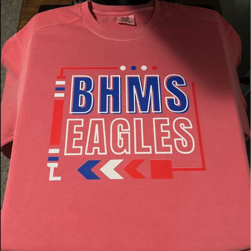 BHMS Eagles Red, White, Blue Arrows