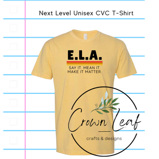 E.L.A. Shirts