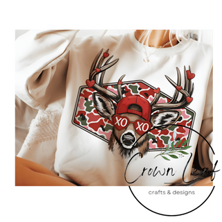 Camo Deer Valentine