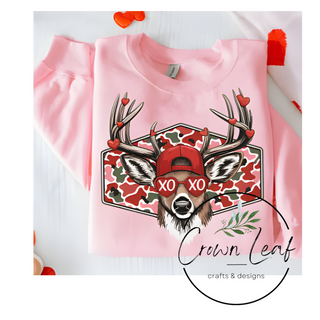 Camo Deer Valentine