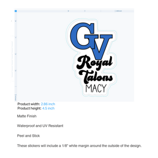 Custom Vinyl Car Decals