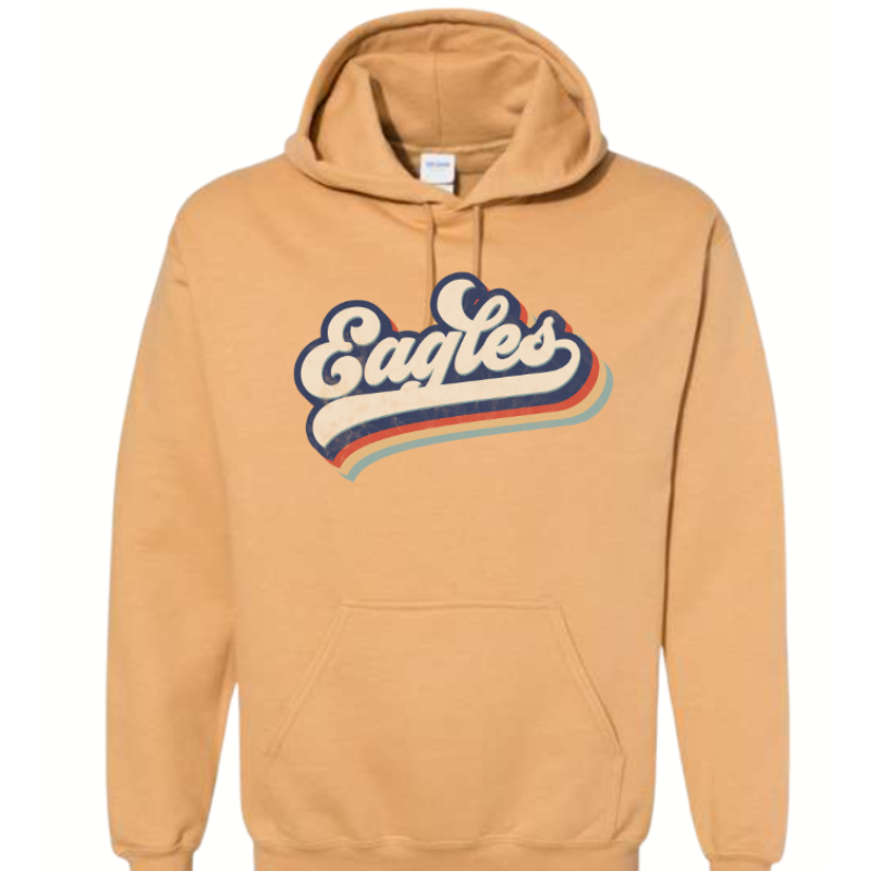 Eagles with Retro Stripes