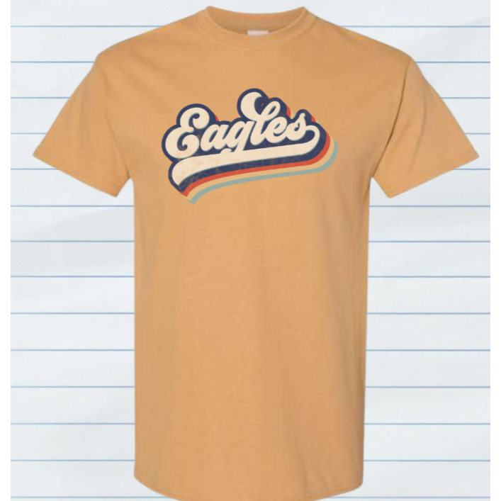 Eagles with Retro Stripes