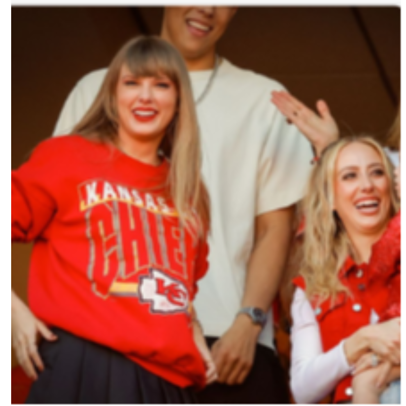 Kansas City Chiefs *Swift Inspired [Red Gildan Long-Sleeve Tee, Crewneck Sweatshirt, Hoodie or Gildan Softstyle Heather Red Tee]  - Thumbnail (Preview) 3