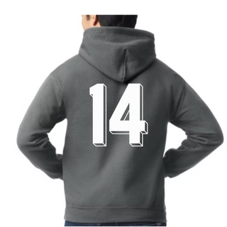 Wildcat Baseball Senior Mom *Charcoal Hoodie*  - Thumbnail 3