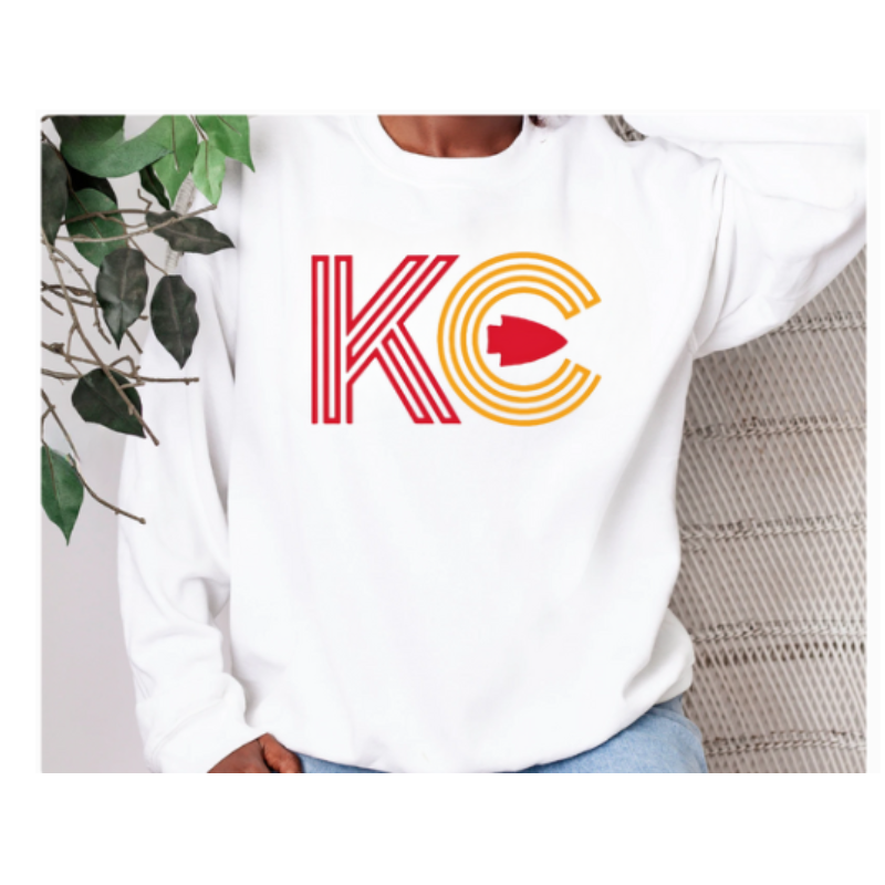 KC Striped Lines Mini Arrowhead