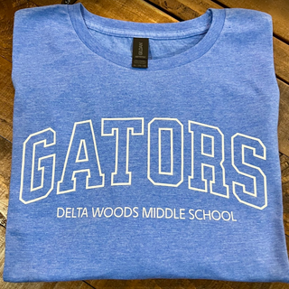 DWMS Spirit Shirt [Gildan Softstlye Heather Deep Royal Tee, Long-Sleeve Tee, Crewneck Sweatshirt, or Hoodie]