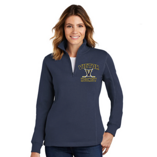 Ladies Sport-Tek 1/4 Zip (NAVY) 