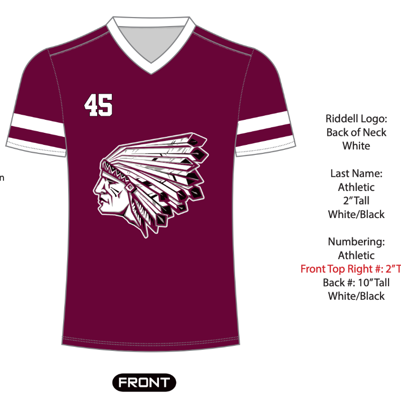 Maroon Fan Jersey