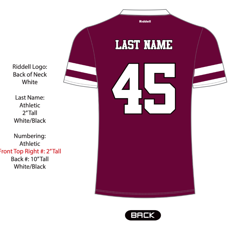 Maroon Fan Jersey