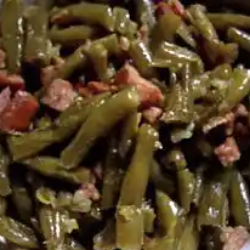 Green Beans w/ Turkey