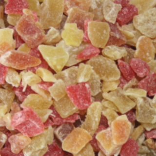 Dried Cube Mix (Strawberry, Pineapple, Papaya)