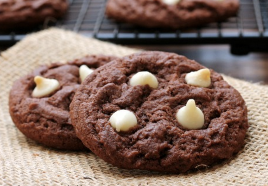 Chocolate with White Chocolate Chip Pudding Cookies Large Image
