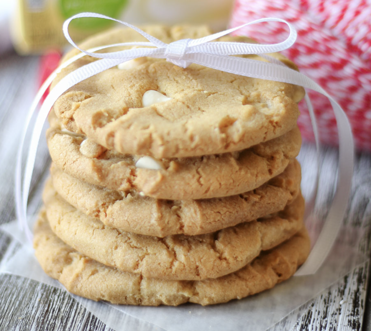 Cheesecake Pudding Cookies with White Chocolate Chips Large Image
