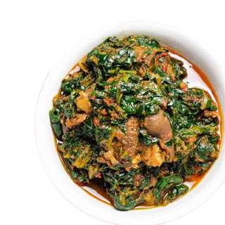 Efo Riro with Assorted Meat