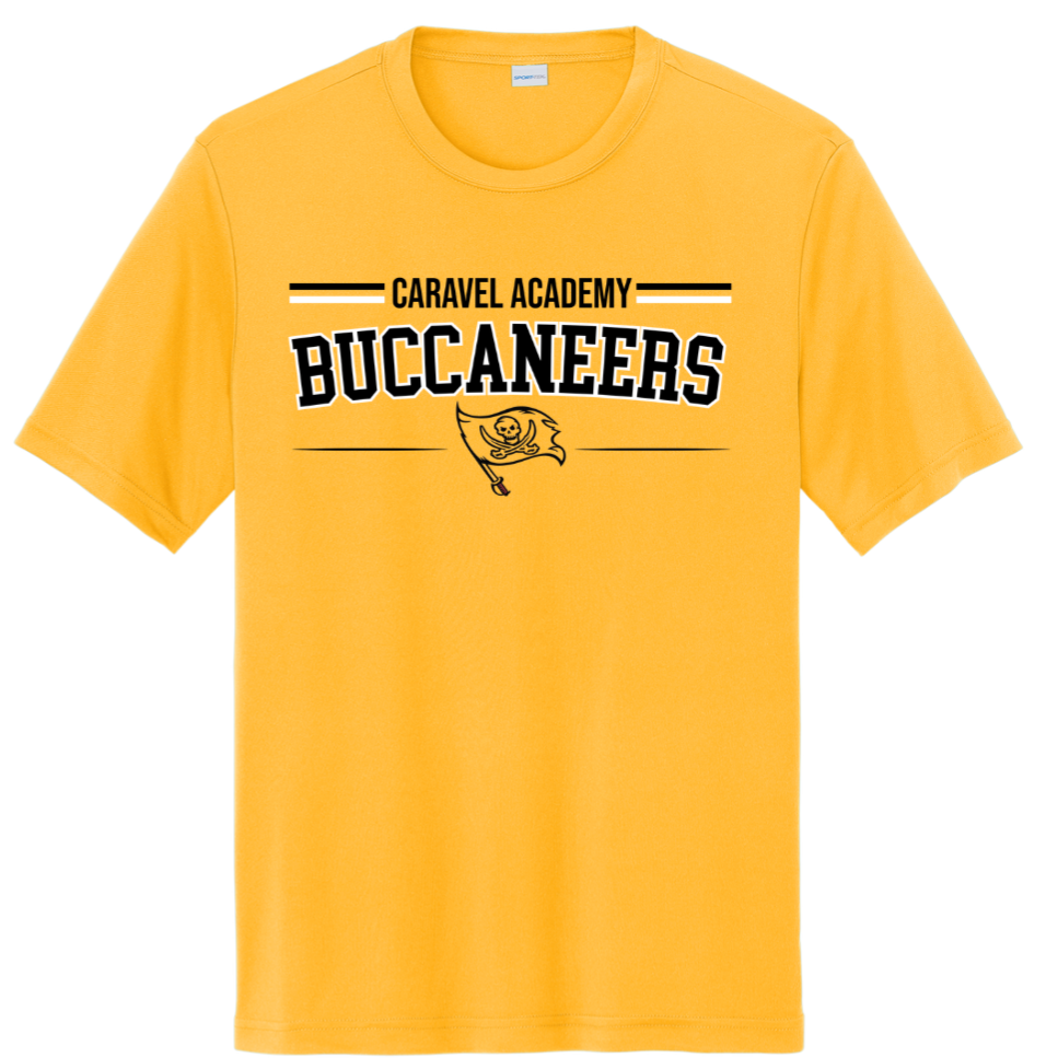Sport Tek Dri Fit Tee - Yellow (Youth, Unisex & Women's)