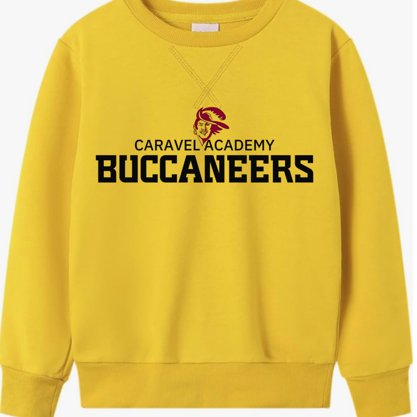 Spring & George Youth Crewneck Sweatshirt - Yellow