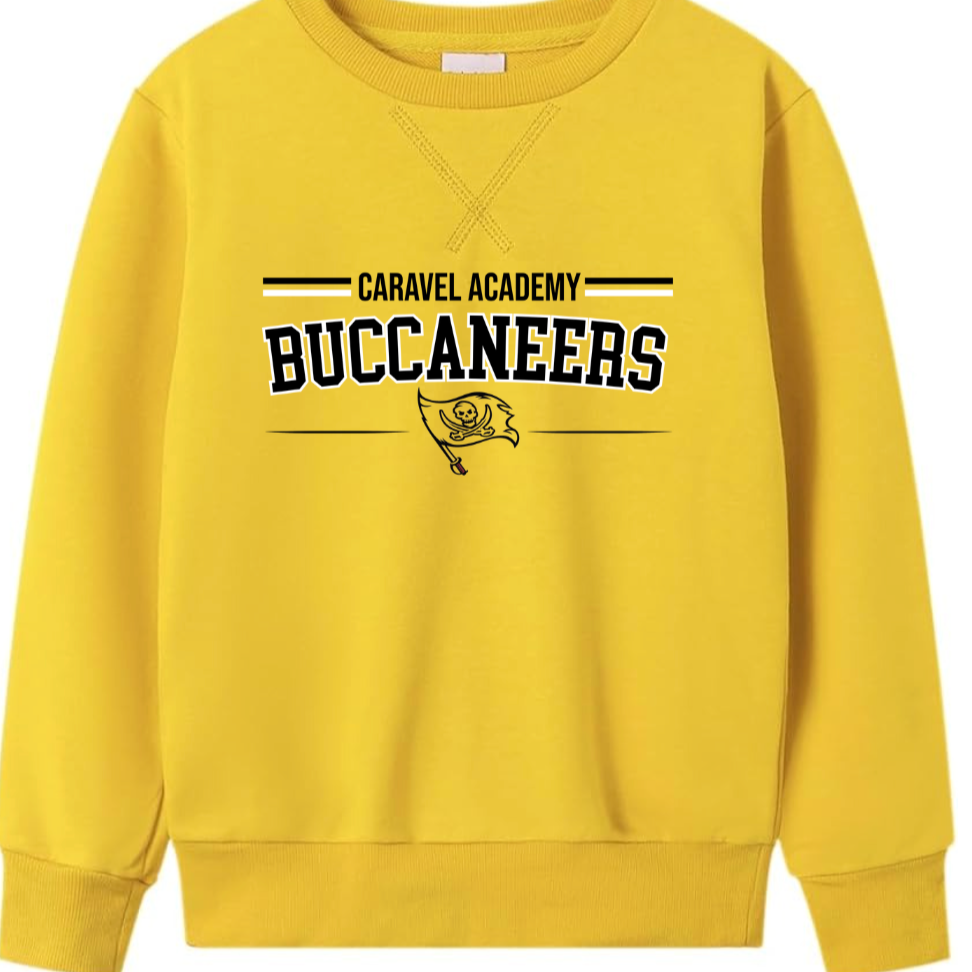 Spring & George Youth Crewneck Sweatshirt - Yellow
