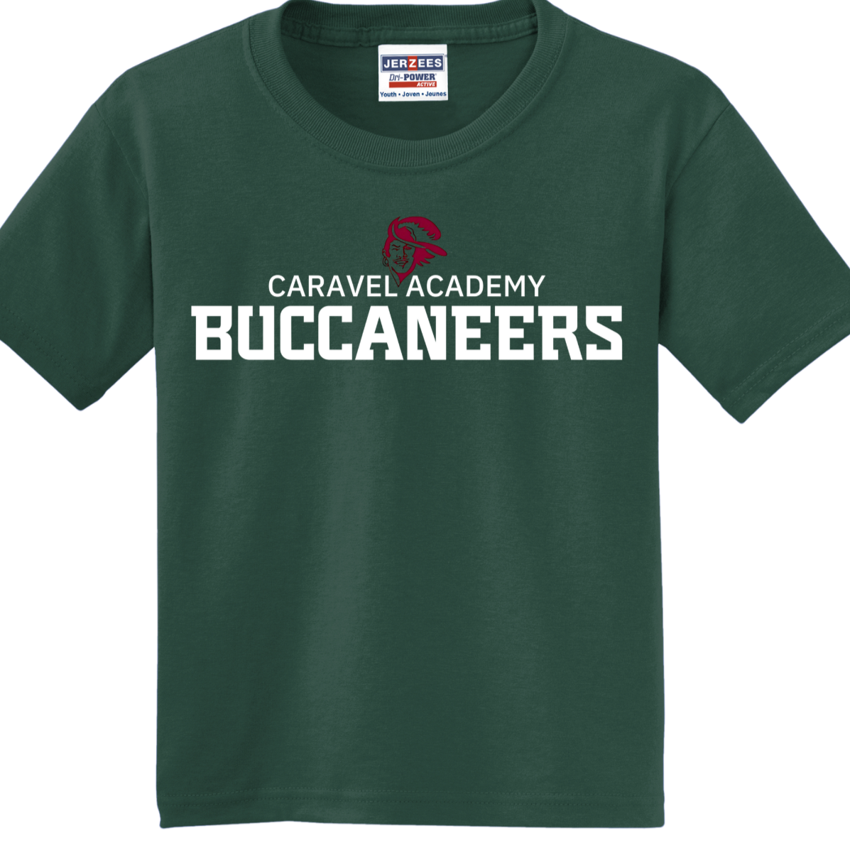 Jerzees 50/50 tee - Green (Youth & Unisex)