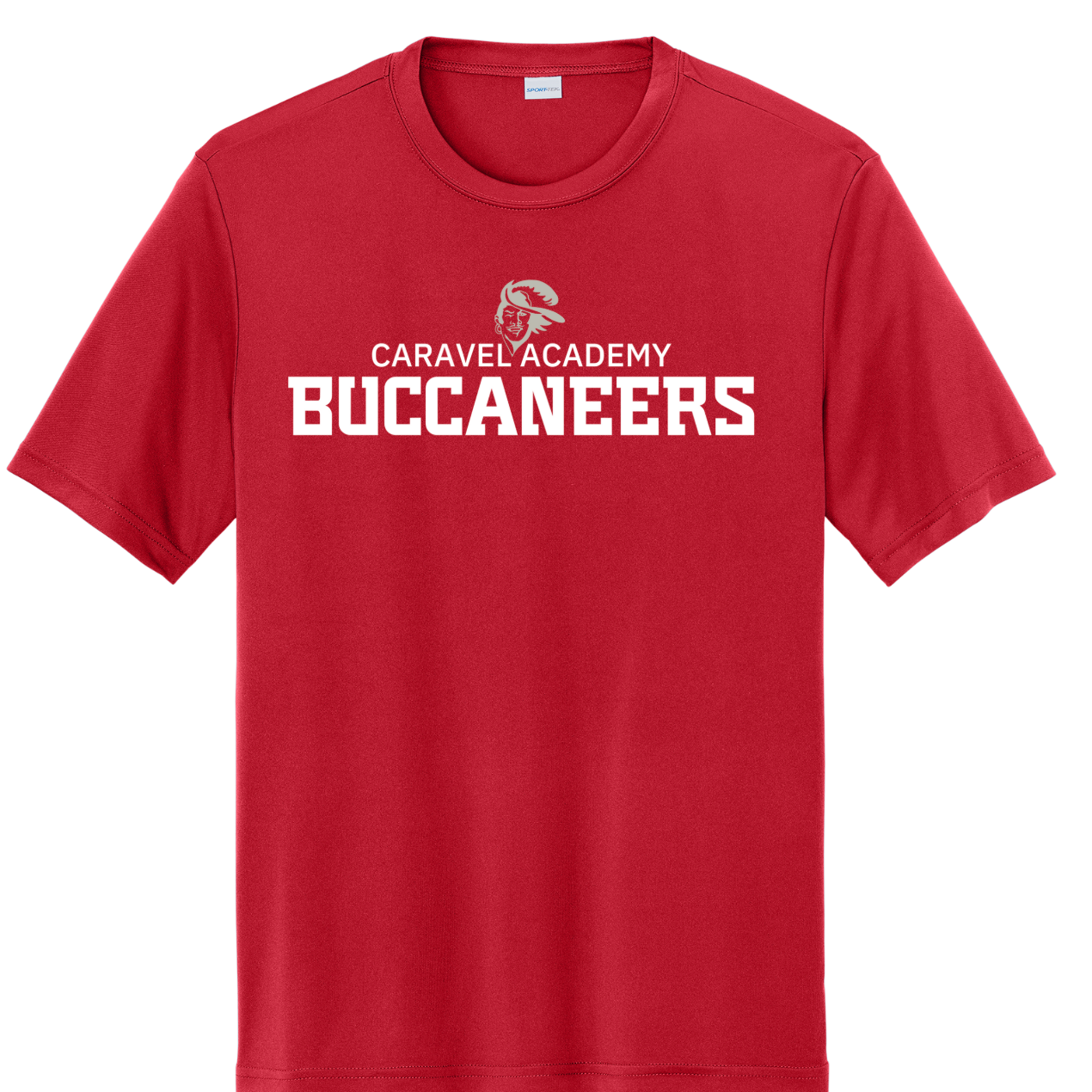 Sport Tek Dri Fit Tee - Red (Youth, Unisex & Women's)