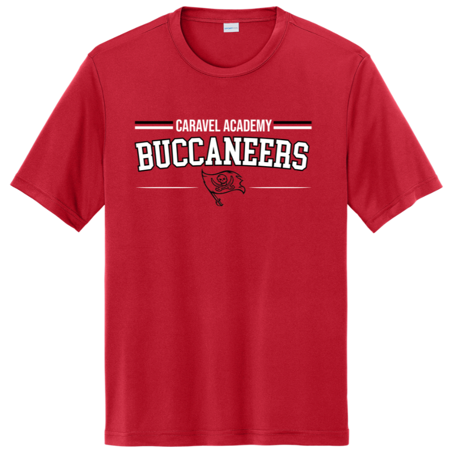 Sport Tek Dri Fit Tee - Red (Youth, Unisex & Women's)