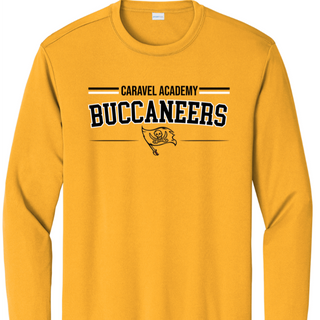 Sport Tek Unisex Dri fit long sleeve tee - Yellow (Youth & Unisex Adult)