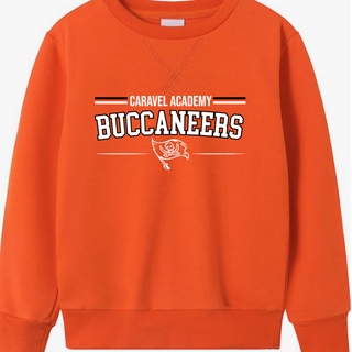 Spring & George Youth Crewneck Sweatshirt - Orange