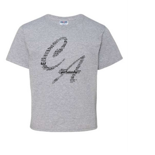 Jerzees 50/50 tee - Grey - Sportsmanship (Youth & Unisex)