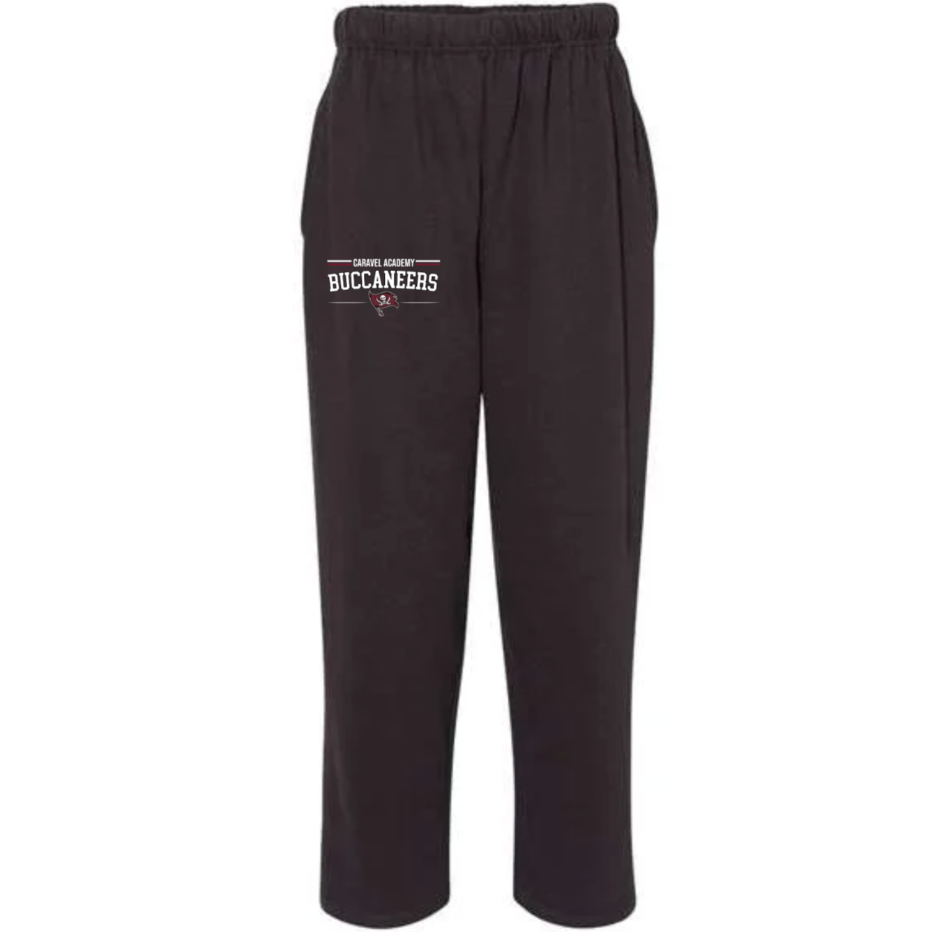 C2 Sport Open Bottom Sweatpants - Black (Youth & Unisex Adult)