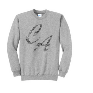 Port & Company Crewneck sweatshirt - Grey - Sportsmanship (Youth & Unisex)