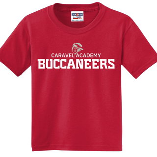 Jerzees 50/50 tee - Red (Youth & Unisex)