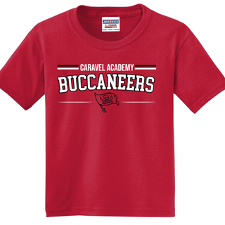 Jerzees 50/50 tee - Red (Youth & Unisex)