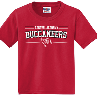 Jerzees 50/50 tee - Red (Youth & Unisex Adult)