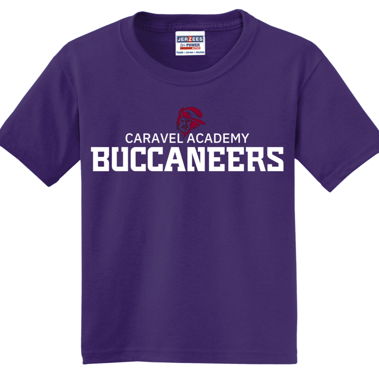 Jerzees 50/50 tee - Purple (Youth & Unisex)