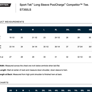 Sport Tek Unisex Dri fit long sleeve tee - Orange (Adult sizes)