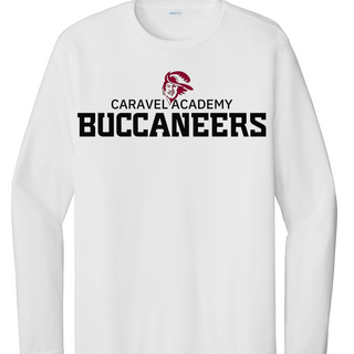 Sport Tek Dri fit long sleeve tee - White (Youth & Unisex)