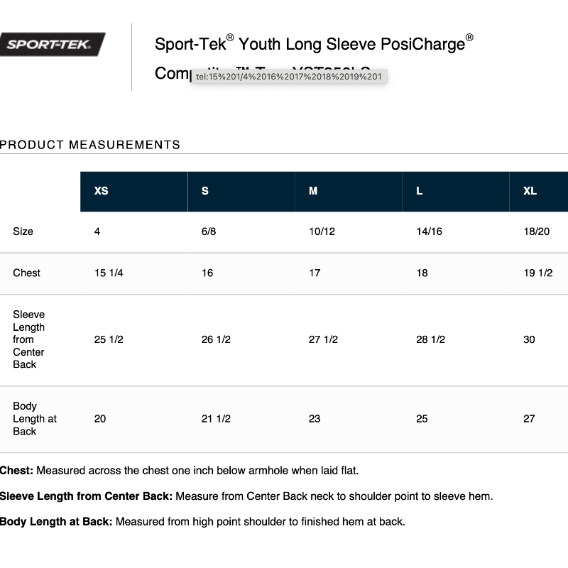 Sport Tek Dri fit long sleeve tee - Maroon (Youth & Unisex)