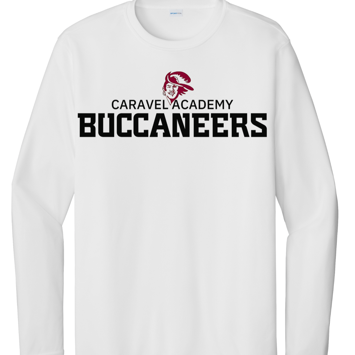 Sport Tek Dri fit long sleeve tee - White (Youth & Unisex)