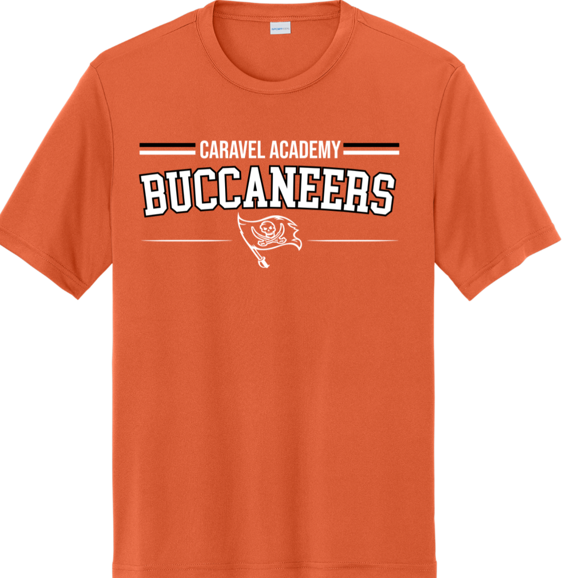 Sport Tek Dri Fit Tee - Orange (Youth, Unisex Adult & Women's)