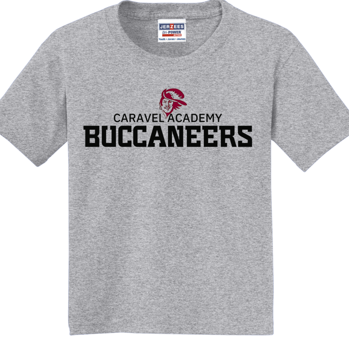 Jerzees 50/50 tee - Grey (Youth & Unisex)