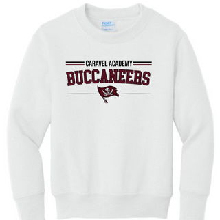 Port & Company Crewneck Sweatshirt - White (Youth & Unisex Adult)