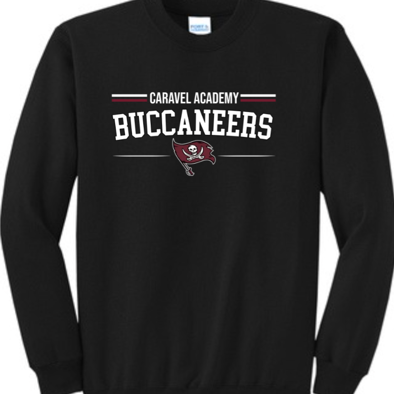 Port & Company Crewneck sweatshirt - Black (Youth & Unisex Adult)