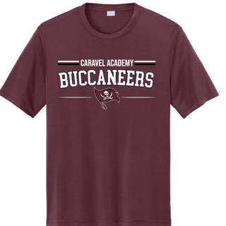 Sport Tek Dri Fit Tee - Maroon (Youth, Unisex & Women's)