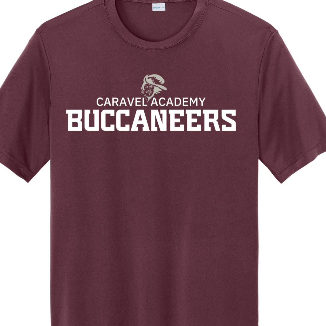 Sport Tek Dri Fit Tee - Maroon (Youth, Unisex & Women's)