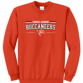 Port & Company Unisex Adult Crewneck Sweatshirt - Orange